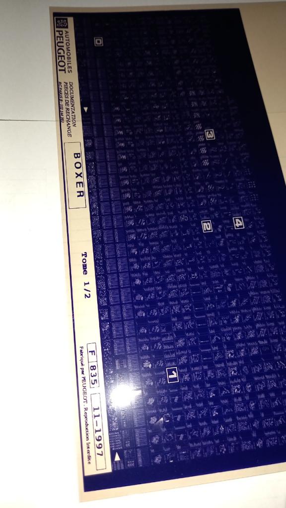 Microfiche Peugeot BOXER LesAnciennes.com