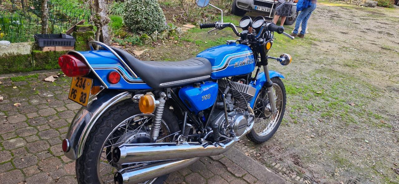 KAWASAKI 750 H2 - 1972 LesAnciennes.com