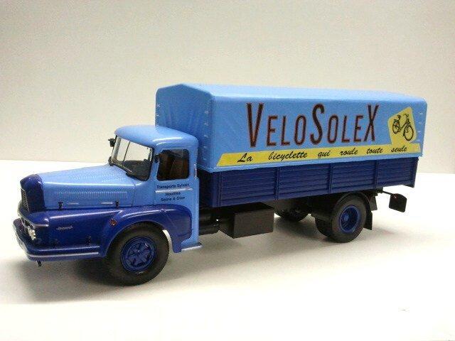 Camion UNIC IZOARD 1/43 PUB VELOSOLEX LesAnciennes.com