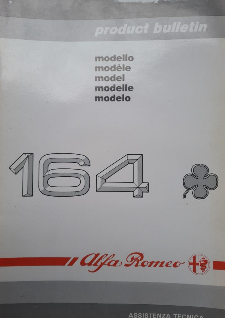 Alfa Roméo 164 Quadrifoglio infos atelier LesAnciennes.com