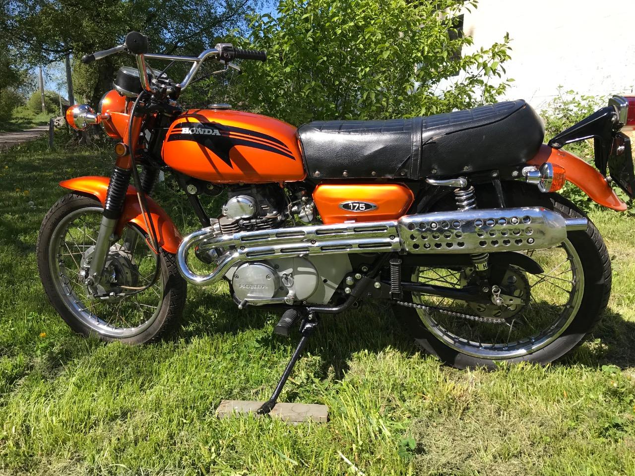 HONDA CL 175 Scrambler - 1970 LesAnciennes.com