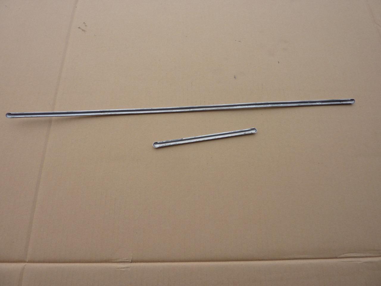 Baguettes alu de tableau de bord simca 8 1100 LesAnciennes.com