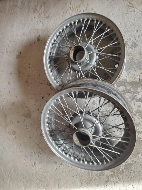 JANTE RAYONS TRIUMPH TR .MG LesAnciennes.com