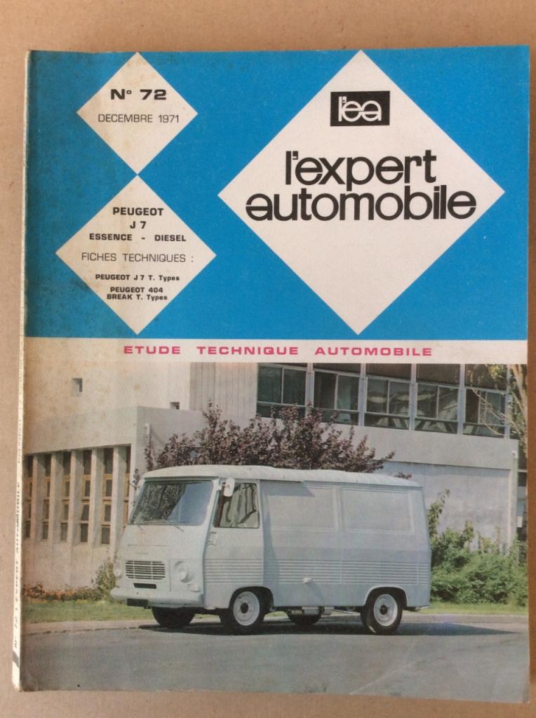 Revue technique camionnette Peugeot J7 LesAnciennes.com