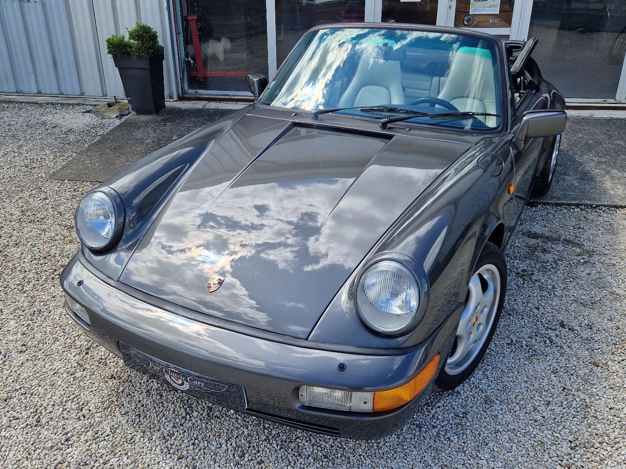 PORSCHE 911 964 CARRERA 4 CAB - 1990 LesAnciennes.com