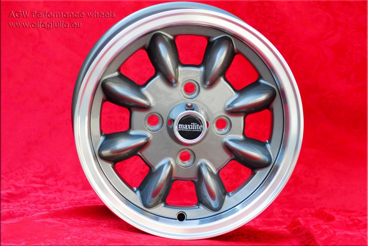 1 pc. jante Mini Minilite 5x12 ET31 Mini Mk1-3 850 LesAnciennes.com