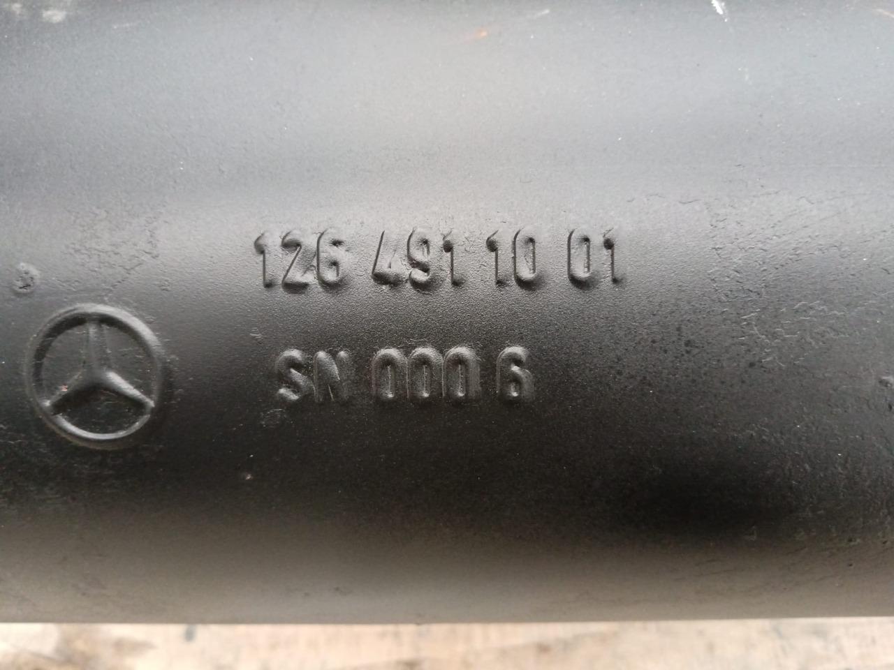 Silencieux d'échappement Mercedes 380 SE w126 LesAnciennes.com