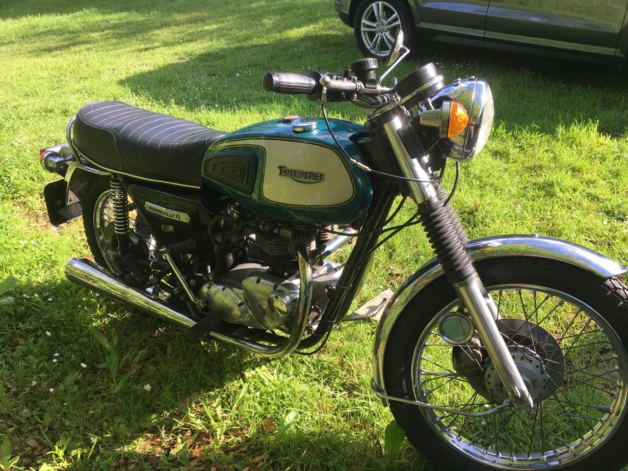 TRIUMPH Bonneville T140 140 sélecteur G - 1978 LesAnciennes.com