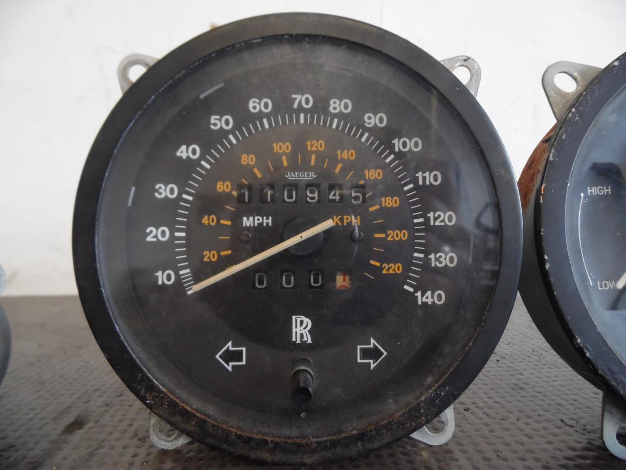 Instruments de tableau bord ROLLS-ROYCE 1977-1980 LesAnciennes.com