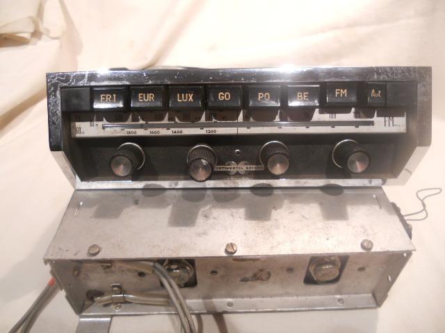 AUTORADIO CONTINENTAL EDISON AM/FM LesAnciennes.com