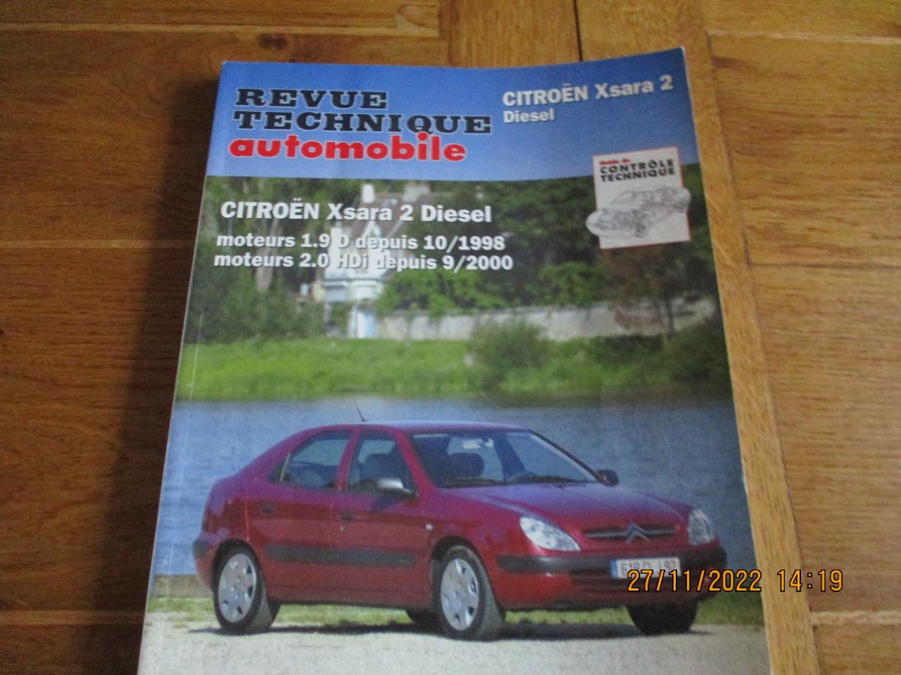 Revue technique Citroën XSARA LesAnciennes.com