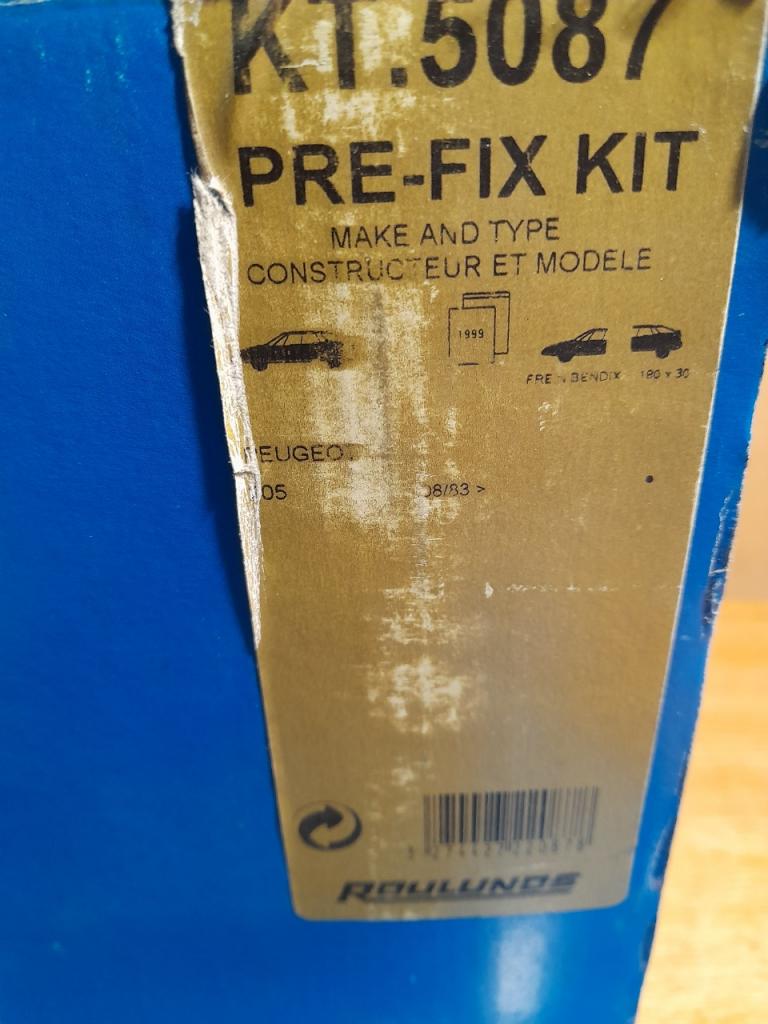 Kit frein arrière Peugeot 205 KT5087 LesAnciennes.com