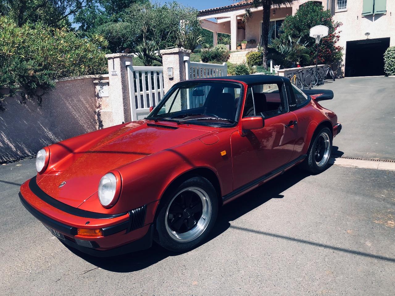 PORSCHE 911 Sc targa boite G 232 - 1986 LesAnciennes.com