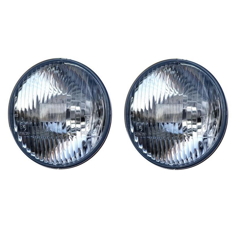 Jeu de 2 optiques de phares SIMCA 1200S LesAnciennes.com