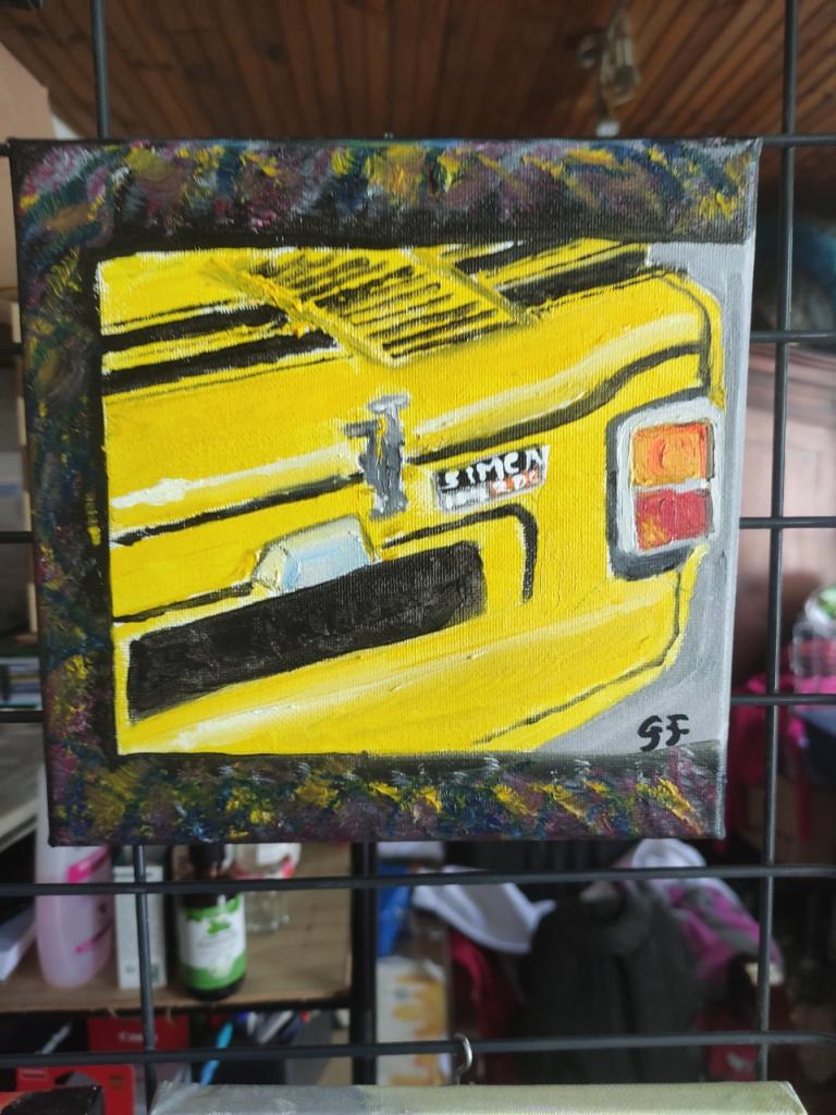 Tableau Simca rallye LesAnciennes.com