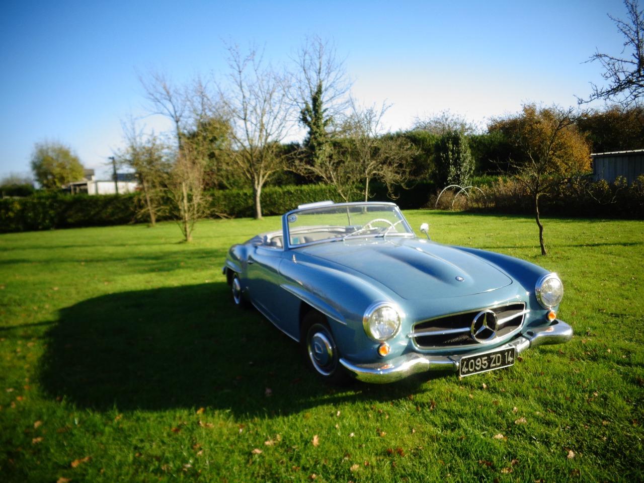 MERCEDES 190 SL cabriolet - 1955 LesAnciennes.com