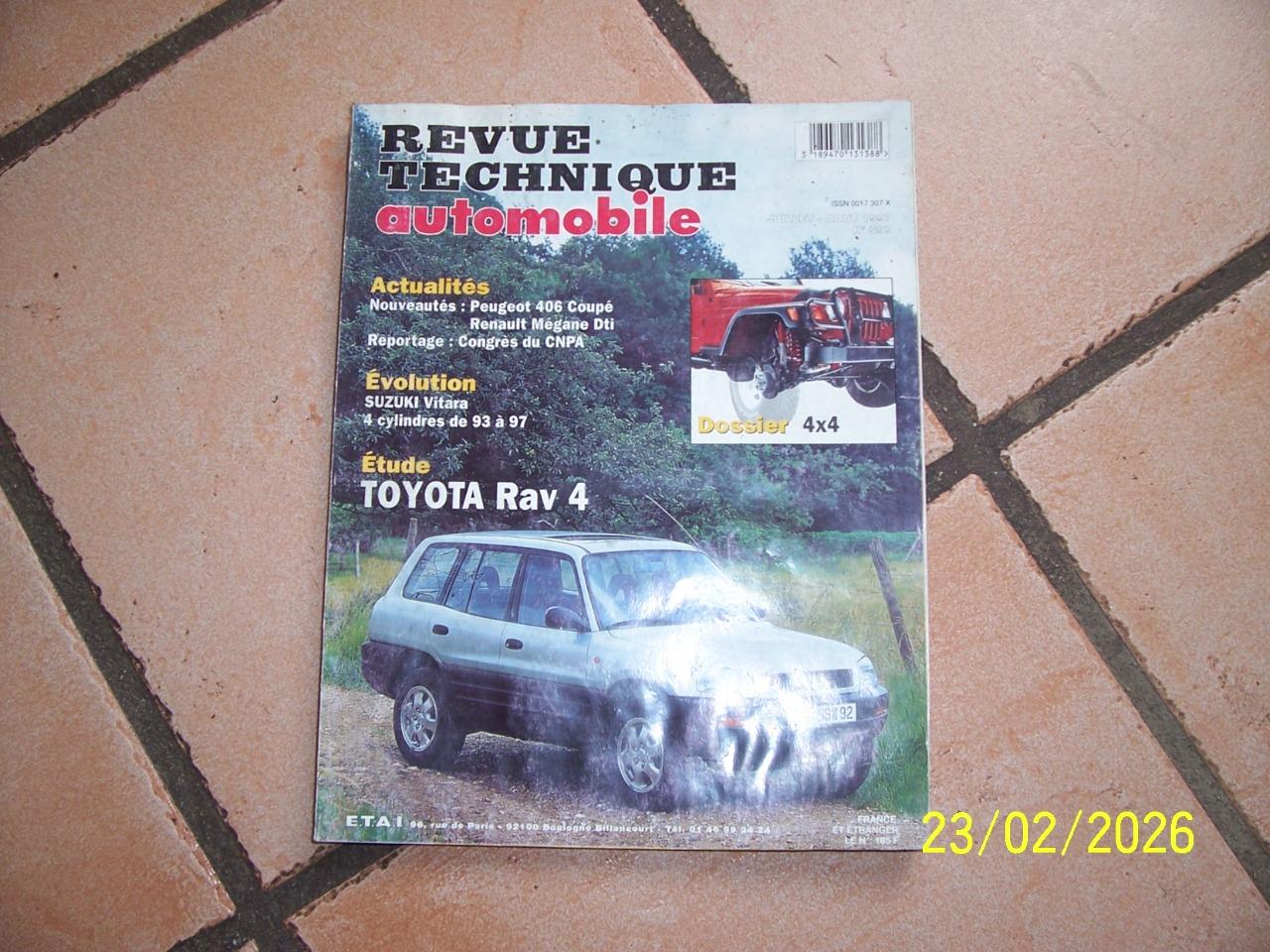 Revue technique toyota rav 4 LesAnciennes.com