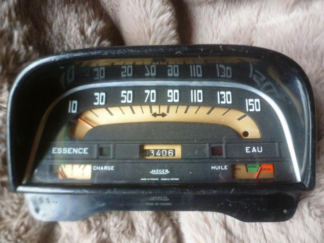 RENAULT Dauphine gordini:compteur 150 km/h LesAnciennes.com