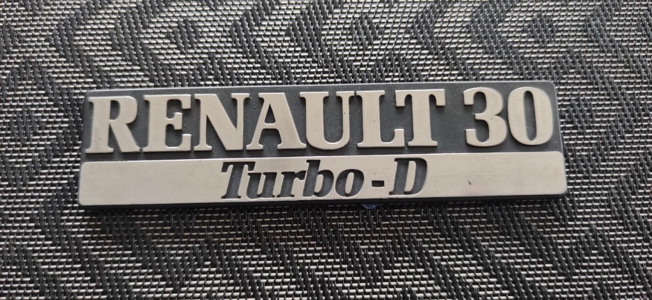 Monogramme RENAULT 30 (R30) TURBO D LesAnciennes.com