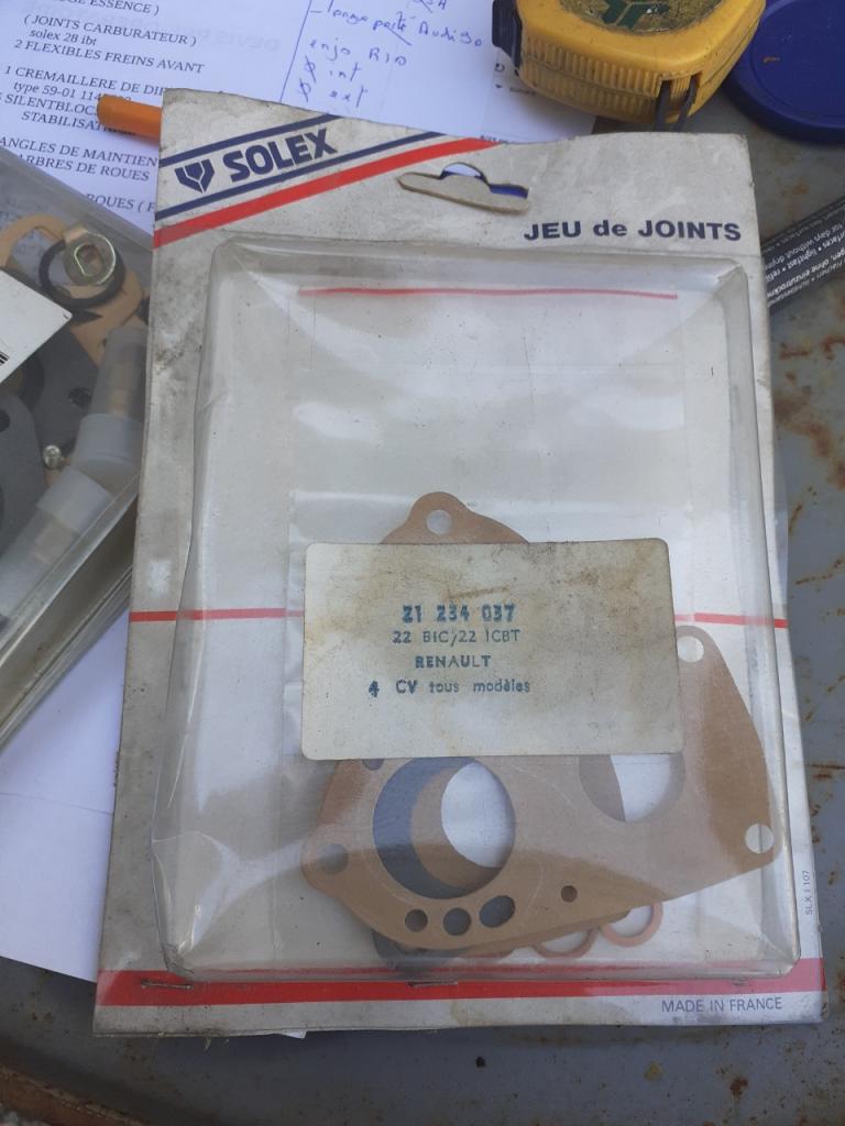 Pochette de joint RENAULT 4CV LesAnciennes.com