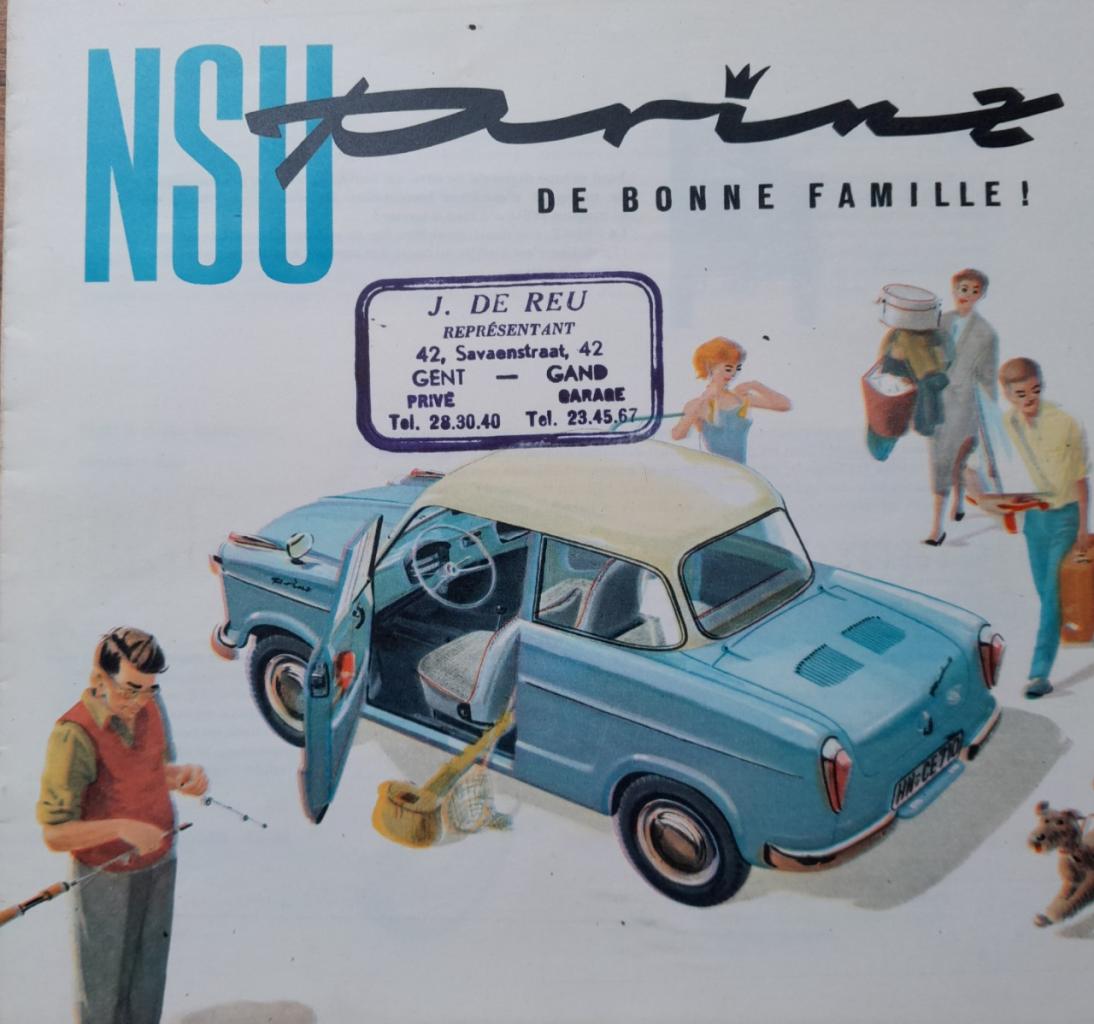 NSU Prinz catalogue LesAnciennes.com