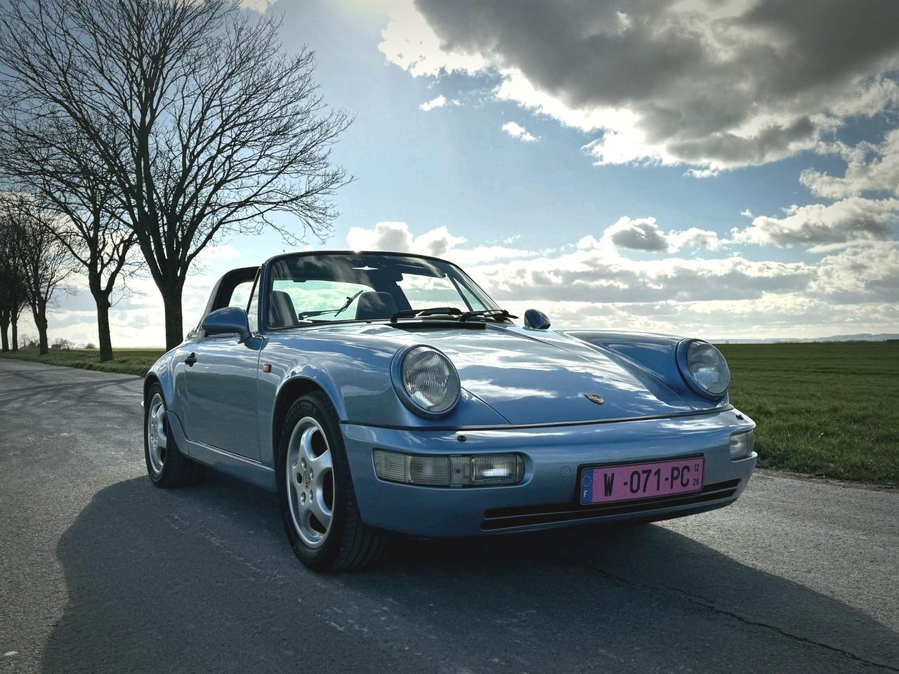 1992 Porsche 911 Carrera 4 Targa 964 Manual LesAnciennes.com