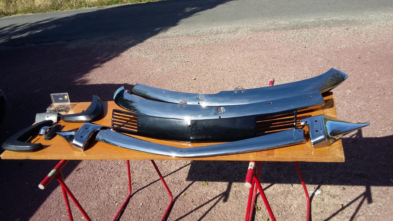 Pare choc avant Citroën DS LesAnciennes.com