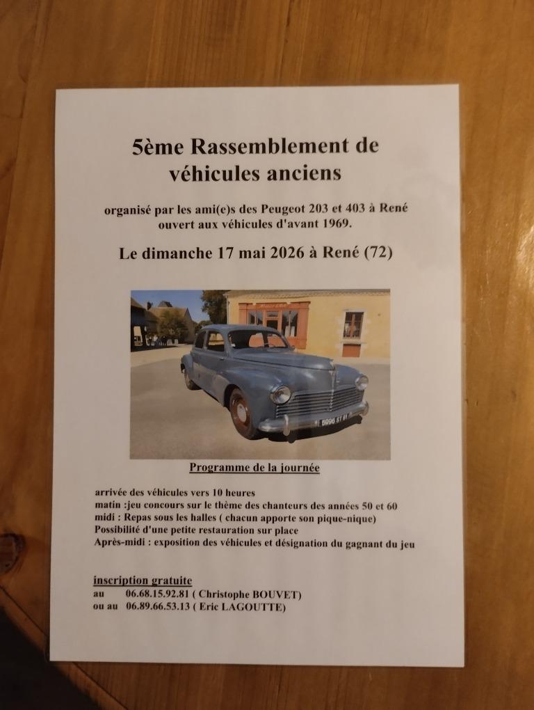 5ème rassemblement de véhicules anciens LesAnciennes.com