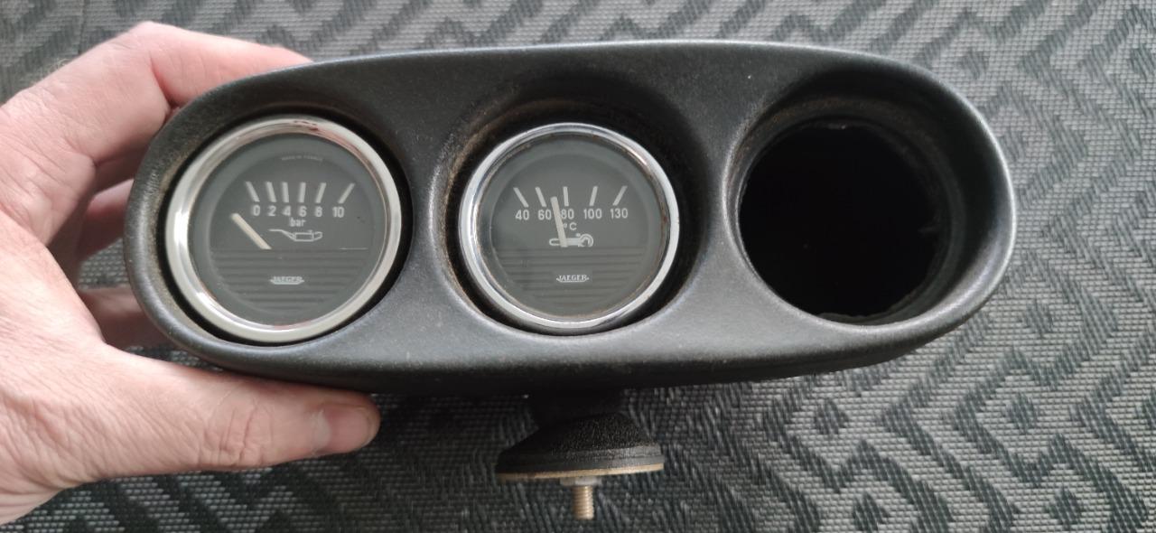 Support manomètres additionnels sur pied LesAnciennes.com