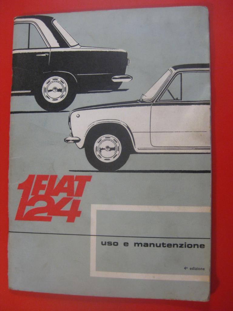 Fiat 124 notice entretien français 1966 LesAnciennes.com