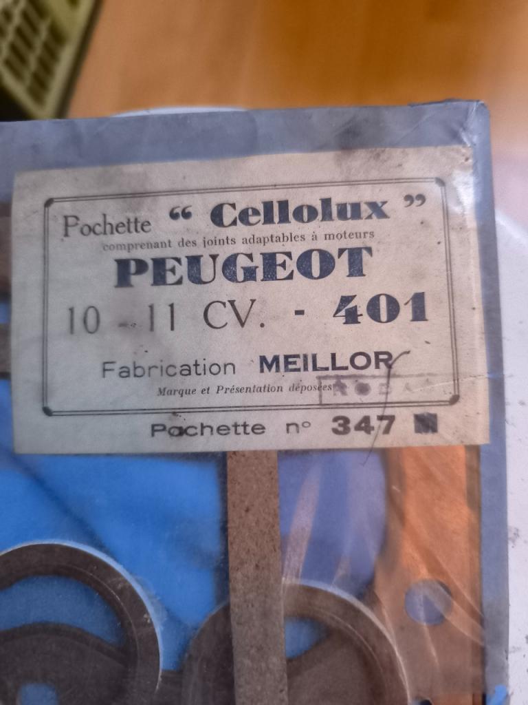 Joint PEUGEOT 401 10. 11 ch LesAnciennes.com