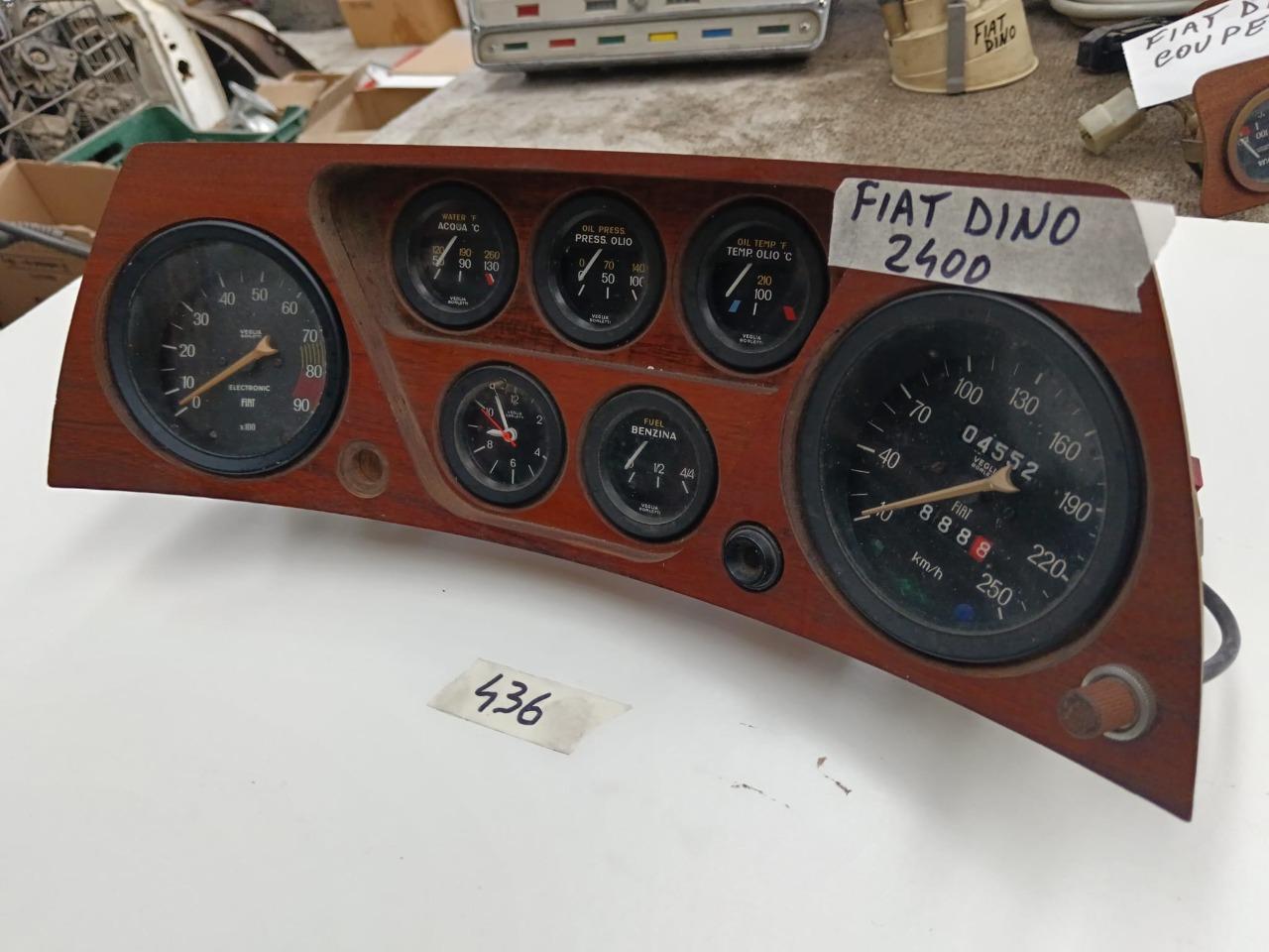 Compteur pour Fiat Dino 2400 LesAnciennes.com