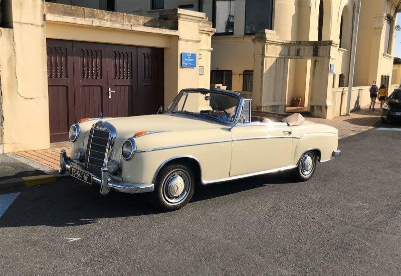 MERCEDES 220 SE se ponton cabriolet - 1961 LesAnciennes.com
