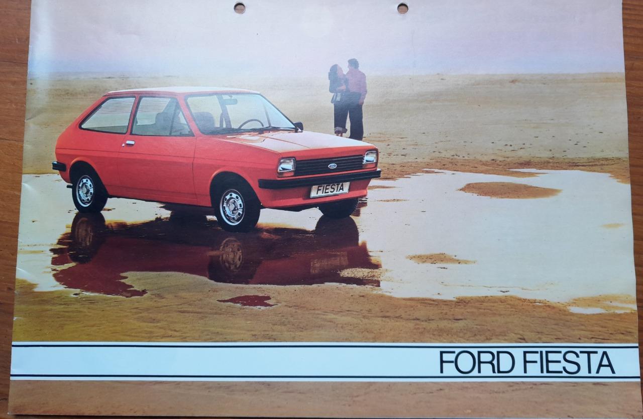 Ford Fiesta catalogue publicitaire LesAnciennes.com