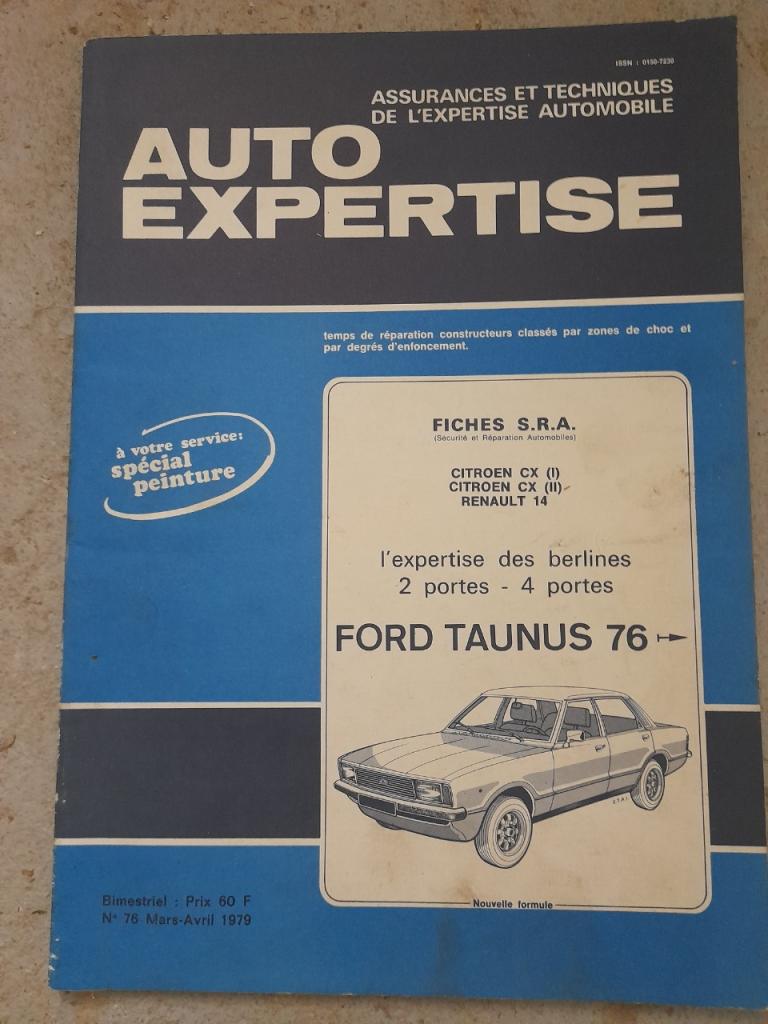 AUTO EXPERTISE". N° 76 (Mars-avril 1979) FORD LesAnciennes.com