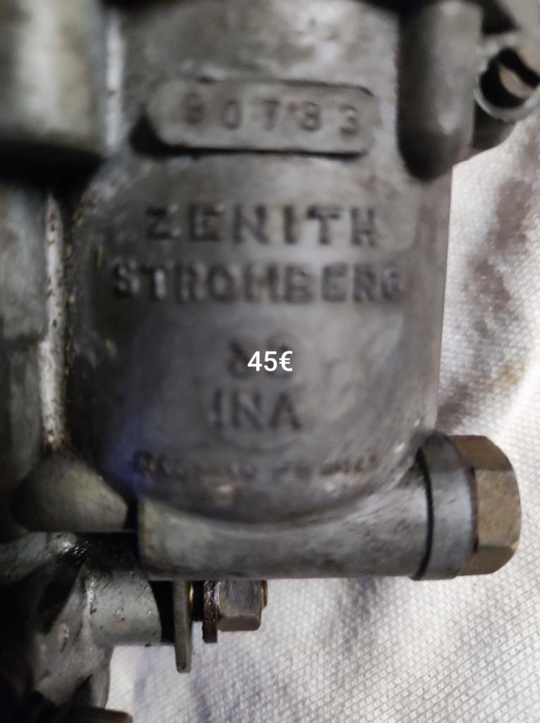 Carburateur zénith PEUGEOT 403 Toute versions LesAnciennes.com