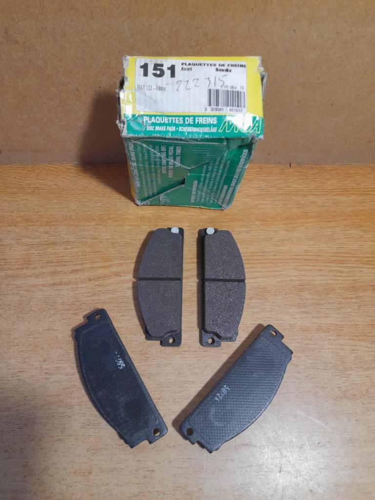 Plaquettes de frein avant fiat ritmo fiat 131 LesAnciennes.com