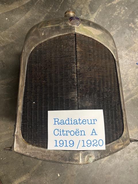 CITROEN 10PK A 1919 Radiator LesAnciennes.com