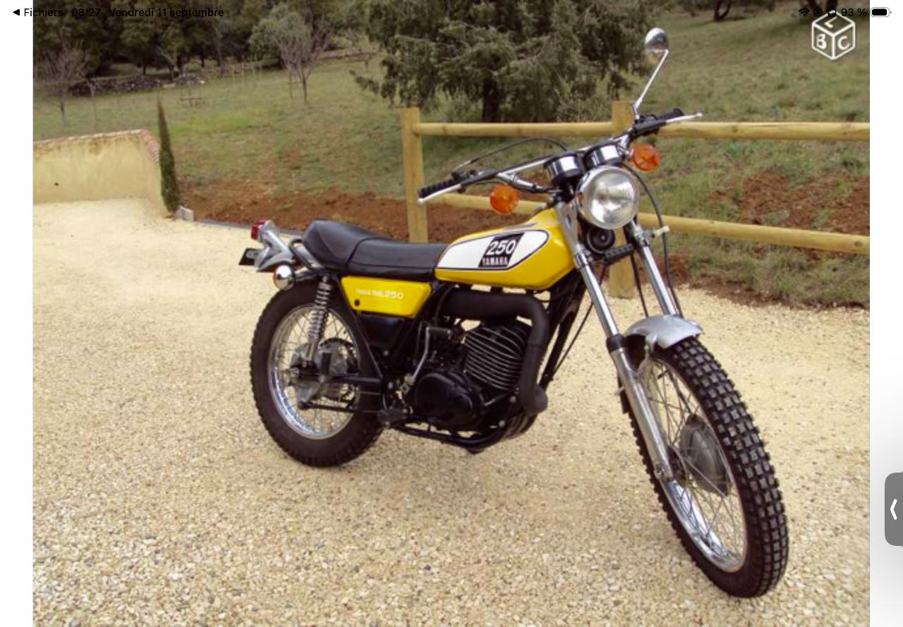 YAMAHA DT 250 DB250B - 1975 LesAnciennes.com