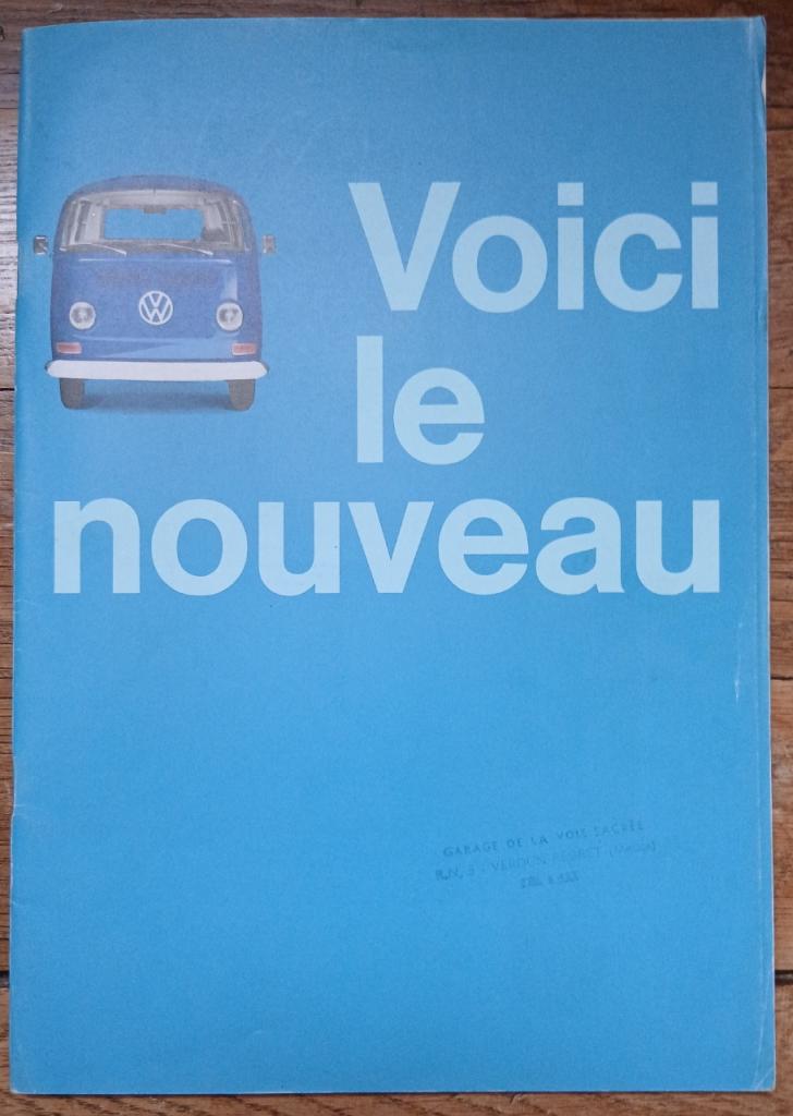Prospectus VW Transporteur 1969 LesAnciennes.com