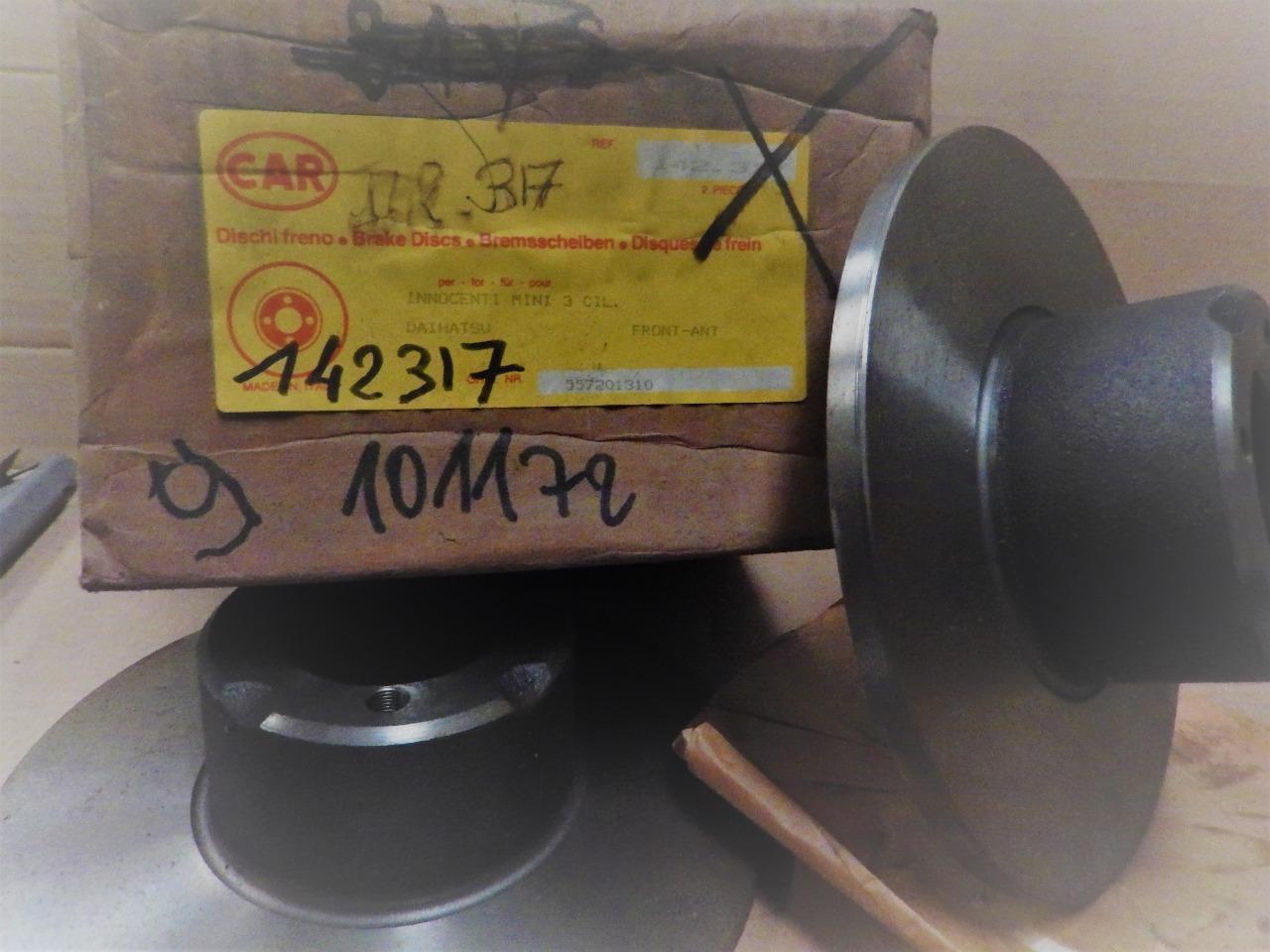 Disques de frein neufs INNOCENTI Mini ROVER Mini LesAnciennes.com