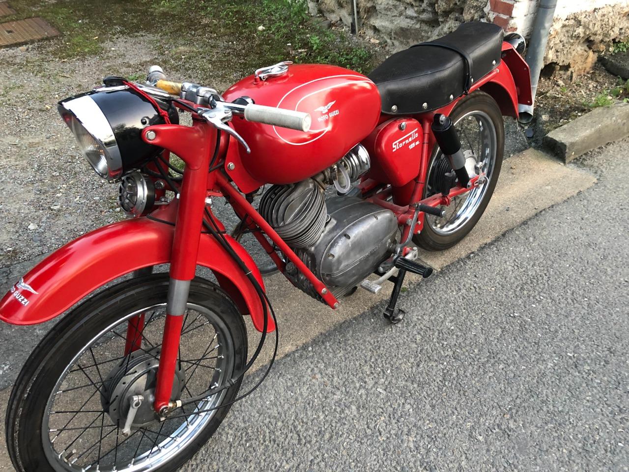 MOTO GUZZI stornello 125CC - 1960 LesAnciennes.com
