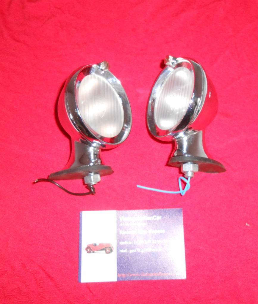 FIAT 508 Balilla PAIRE DE PHARES AVANT LesAnciennes.com