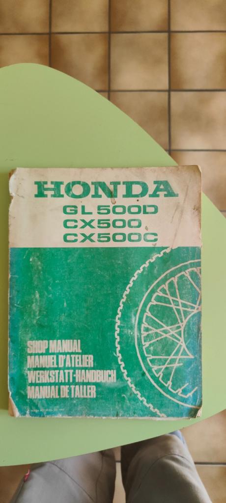 Manuel d'atelier Honda GL 500D LesAnciennes.com