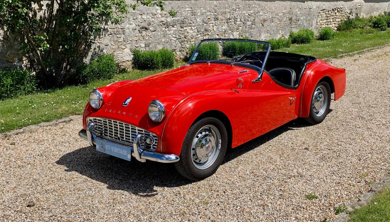 TRIUMPH TR3A - 1960 LesAnciennes.com