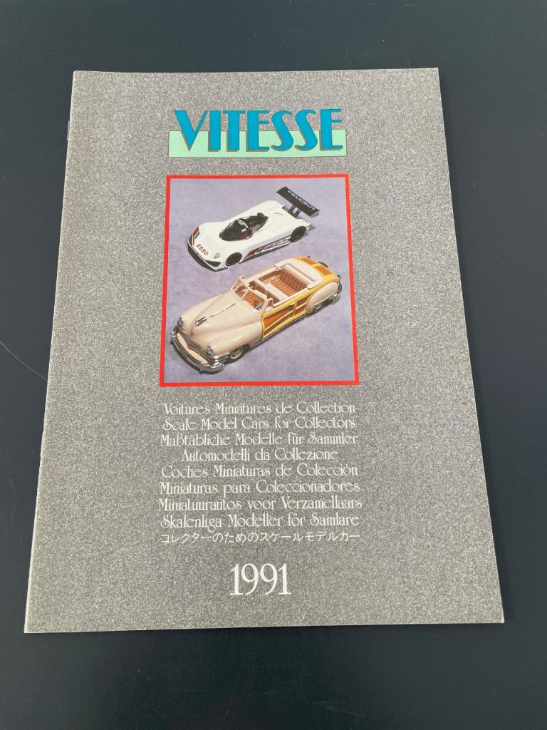 Catalogue miniatures "VITESSE" 1991 LesAnciennes.com