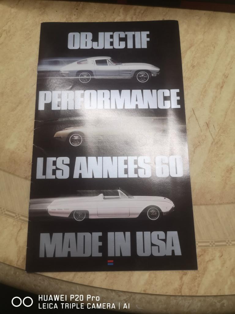 Brochure publicitaire les Sublimes sixties LesAnciennes.com