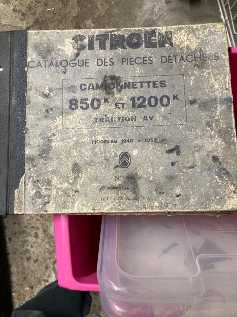 Citroën catalogue pièces détachées Type H LesAnciennes.com