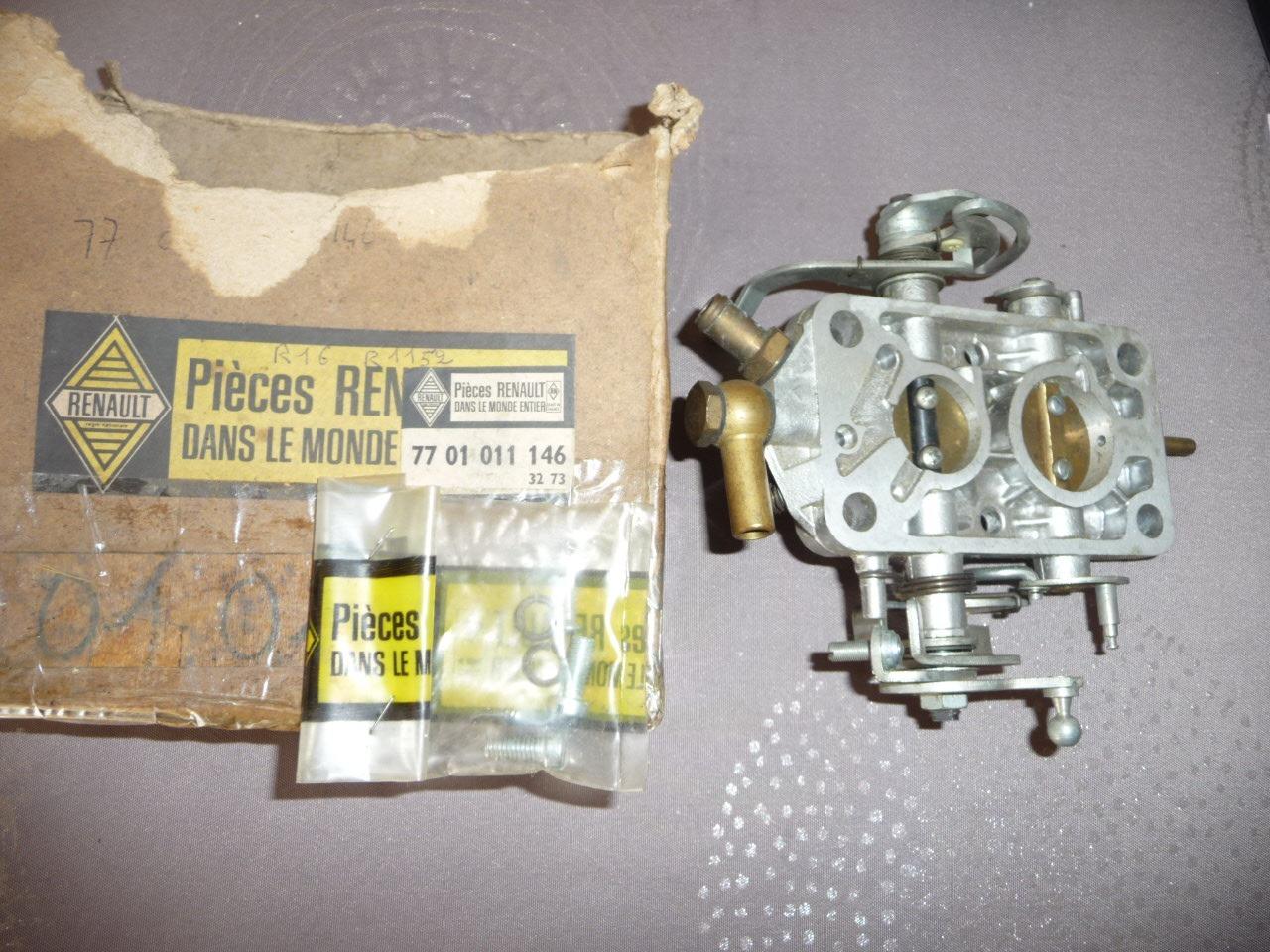 Pièces RENAULT 16 EMBASE CARBURATEUR LesAnciennes.com