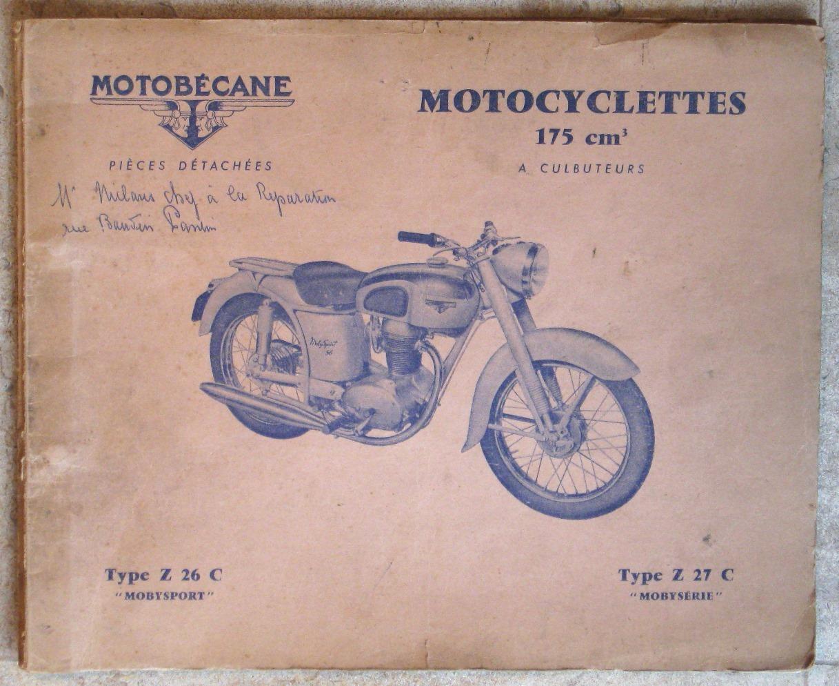 Catalogue pièces détachées Motobécane 175 cm3 LesAnciennes.com